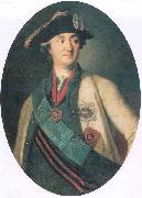 Carl Gustav Carus Portrait of Alexei Orlov oil on canvas
